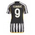 Maillot de foot Juventus Dusan Vlahovic #9 Domicile vêtements Femmes 2023-24 Manches Courtes